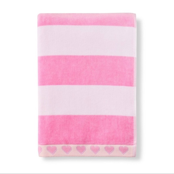 Stoney Clover Lane x Target striped Pink beach towel - Picture 3 of 4